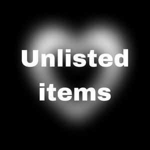 Unlisted items
